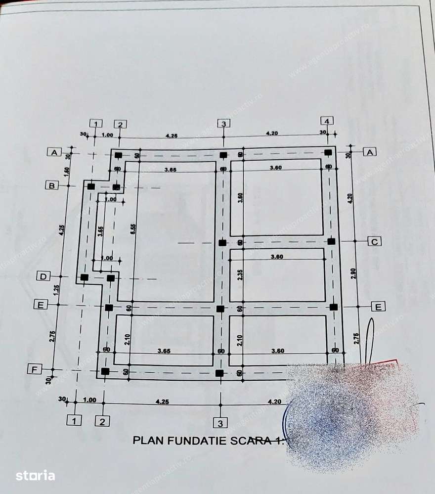 Casă la vânzare în Smârdan nefinalizata la un pret de 69000 euro. - Imagine principală: 5/5