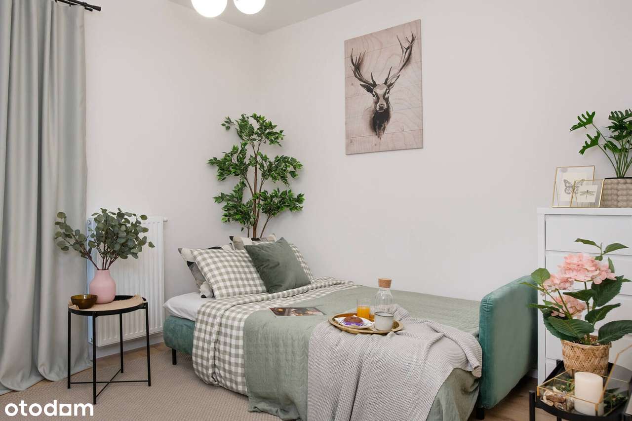 Przytulna kawalerka z OGRÓDKIEM, zwierzęta OK, WIFI w cenie - Pełny obrazek: 3/15