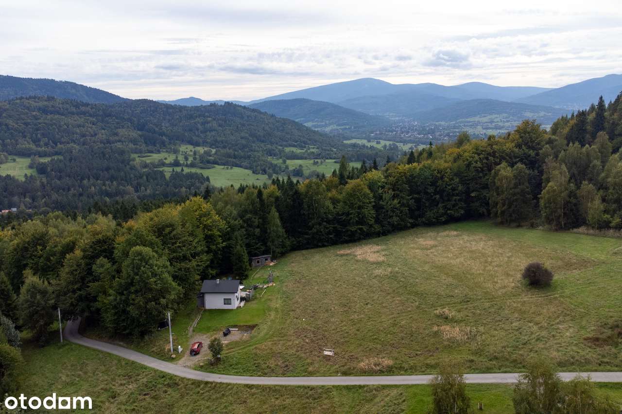 Duża działka w górach z asfaltowym dojazdem i mediami-3