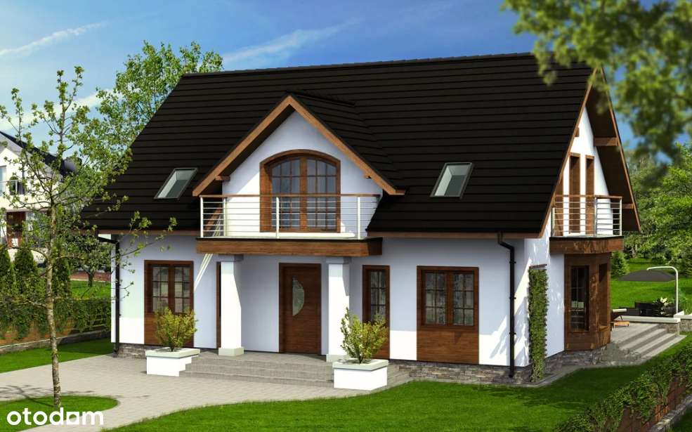 Dom pod lasem gm. Czarna - Pełny obrazek: 4/15