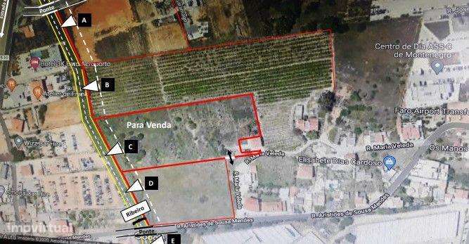 Excelente terreno em Faro, junto ao Aeroporto de Faro - Grande imagem: 2/7