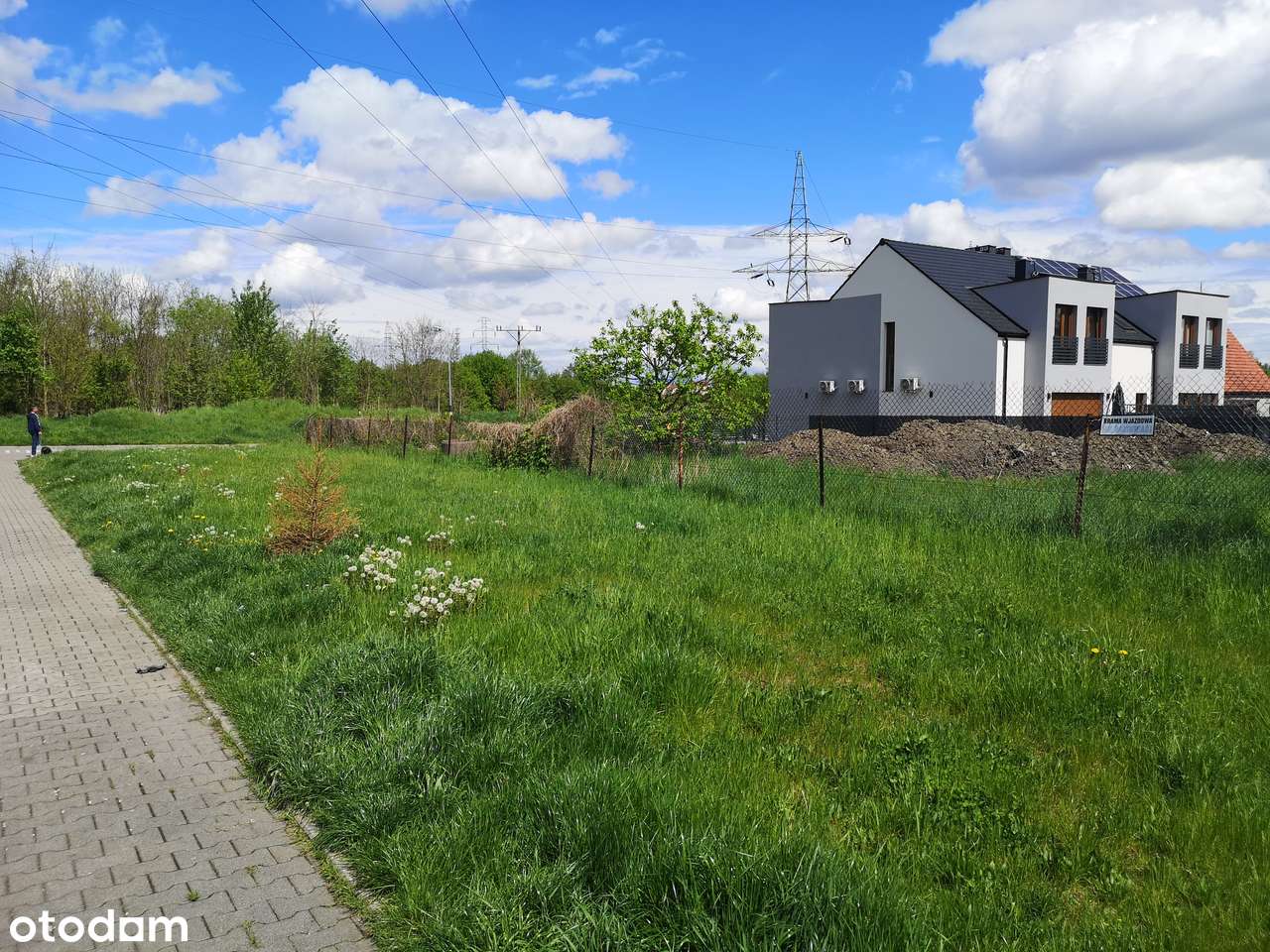 Stabłowice - działka narożna, decyzja WZ, zabudowa bliźniacza, FV23% - Pełny obrazek: 4/6