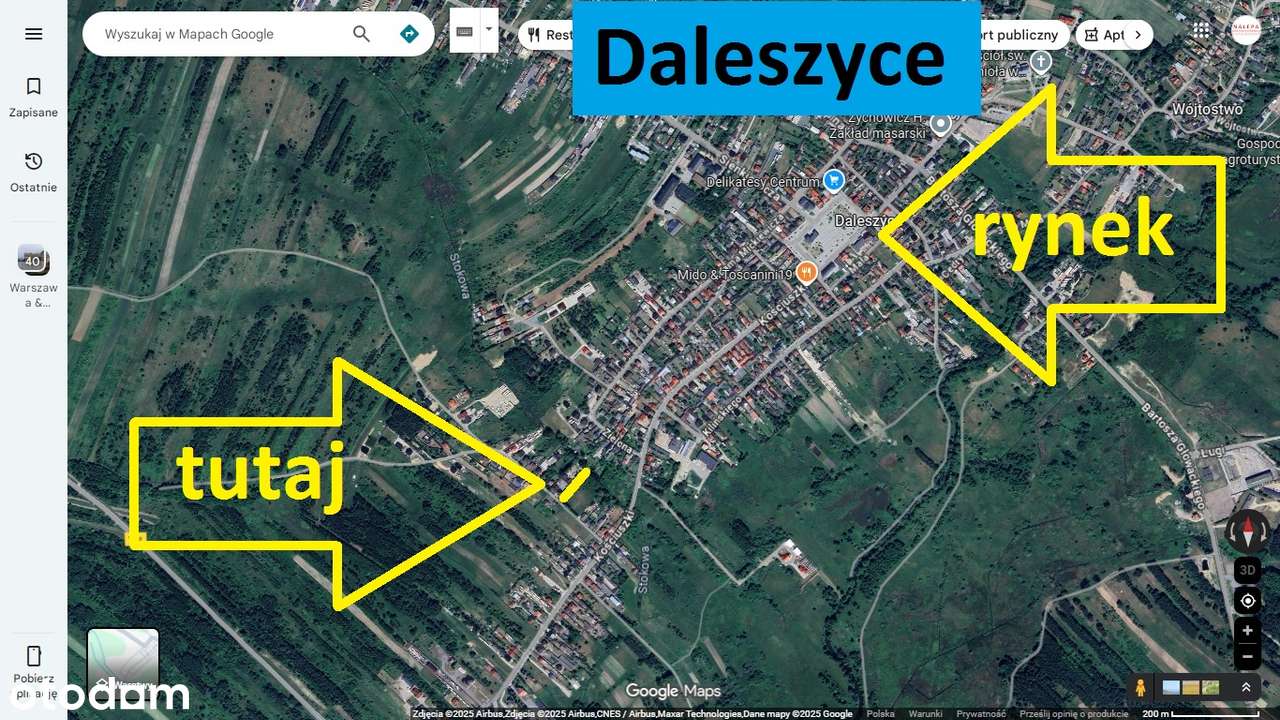 działka budowlana 2291m2 ul. Polna, Daleszyce-0