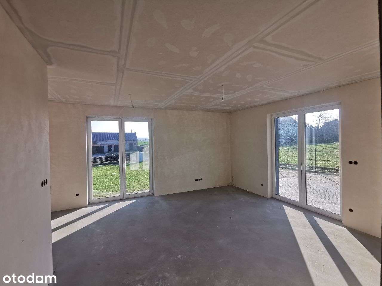 1z 2 domów jednorodzinnych90 m2 w Dolsku, pełne media, działka 1000m2-4