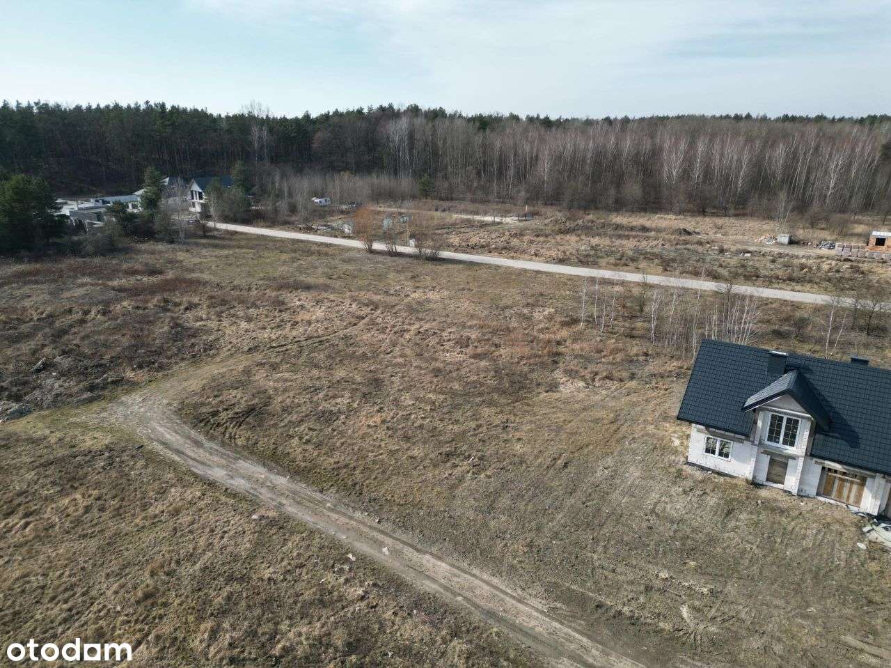 Piękna działka 985m2 w otulinie lasu. Słupno Marki-1