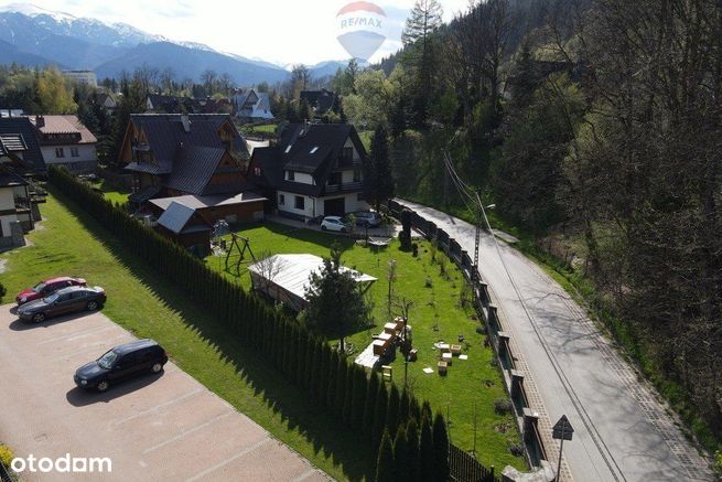 Piękny dom w stylu góralskim, Zakopane.