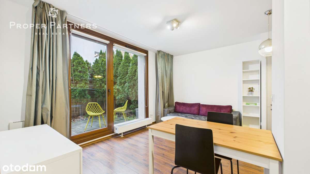 Parter, ogródek, ciche 2 pokoje, Lasek Bielański - Pełny obrazek: 2/13