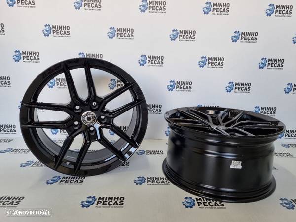 Jantes Wrath (WF-14) em 18 (5x120) Preto Brilho - 4