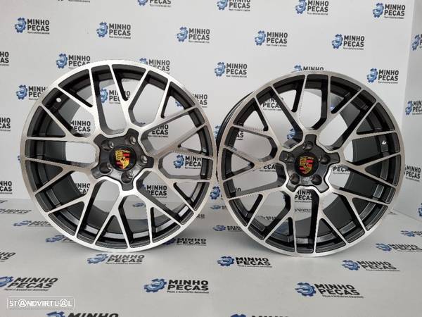 Jantes Porsche Macan RS Spyder em 20 GunMetal Polido - 1