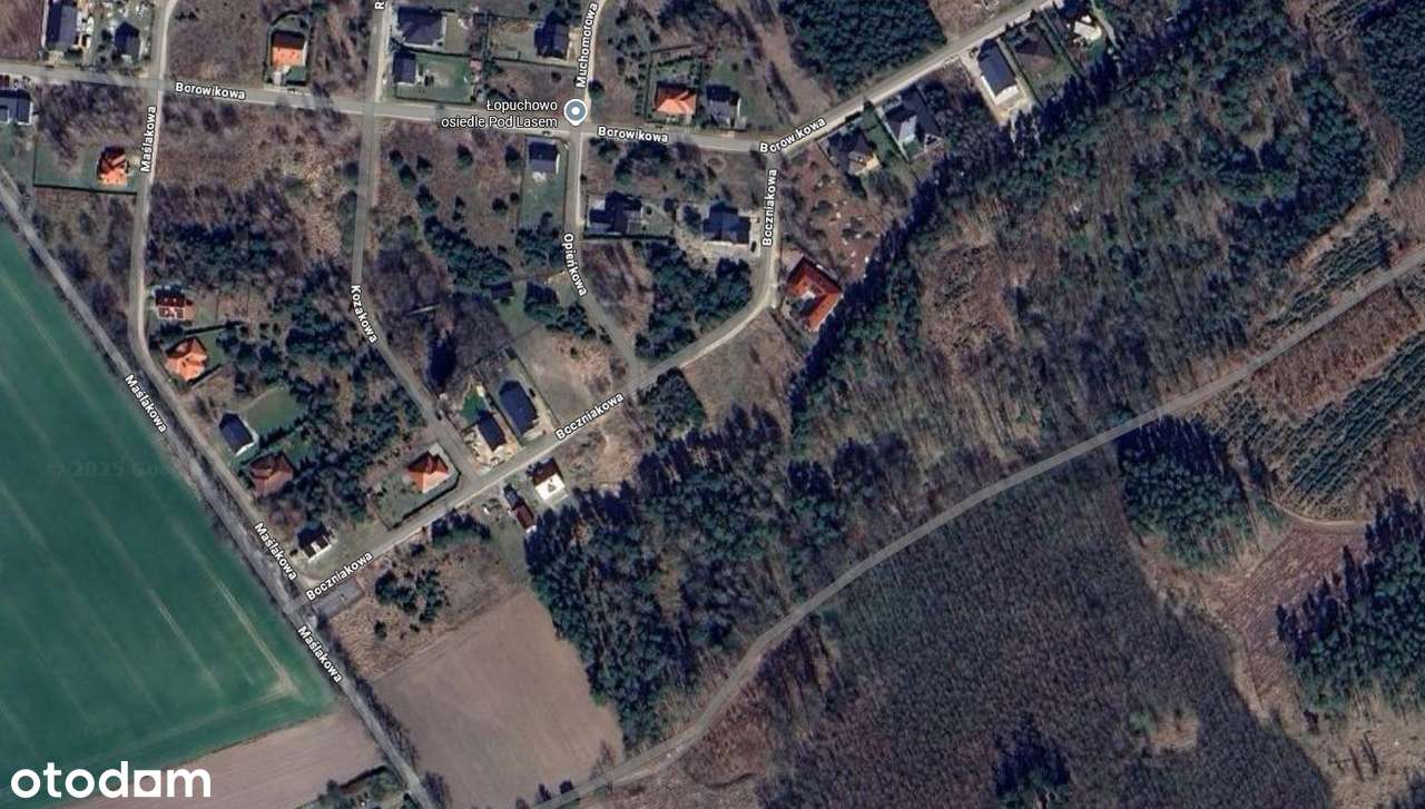 Działka budowlana 1062 m² przy lesie i jeziorze-3