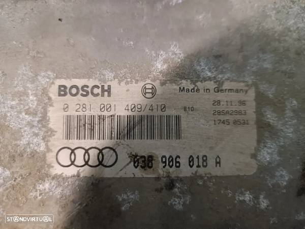 CENTRALINA DO MOTOR AUDI A3 8L 1.9TDI 038906018A 0281001409/410 - 2