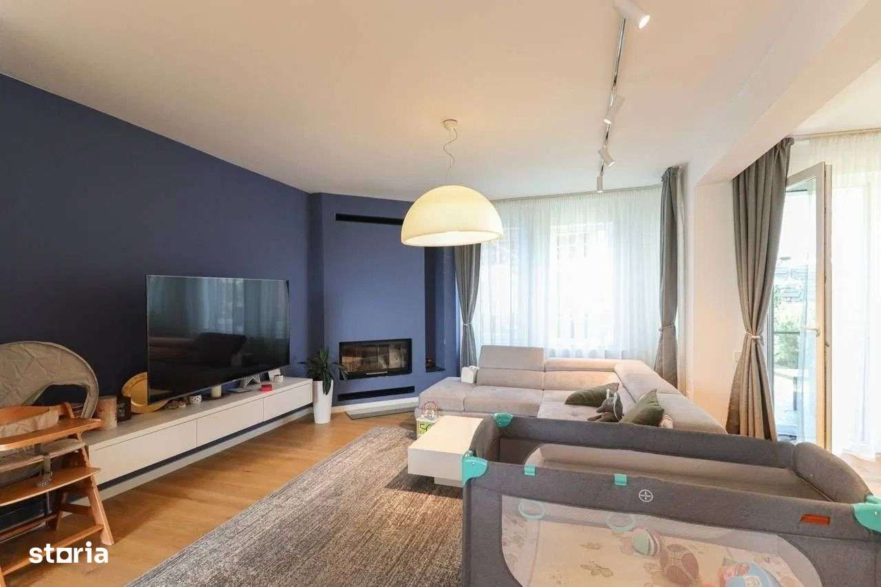 Casa tip triplex finisata mobilata, semineu 120 mp, teren 225 mp, Iris - Imagine principală: 4/20