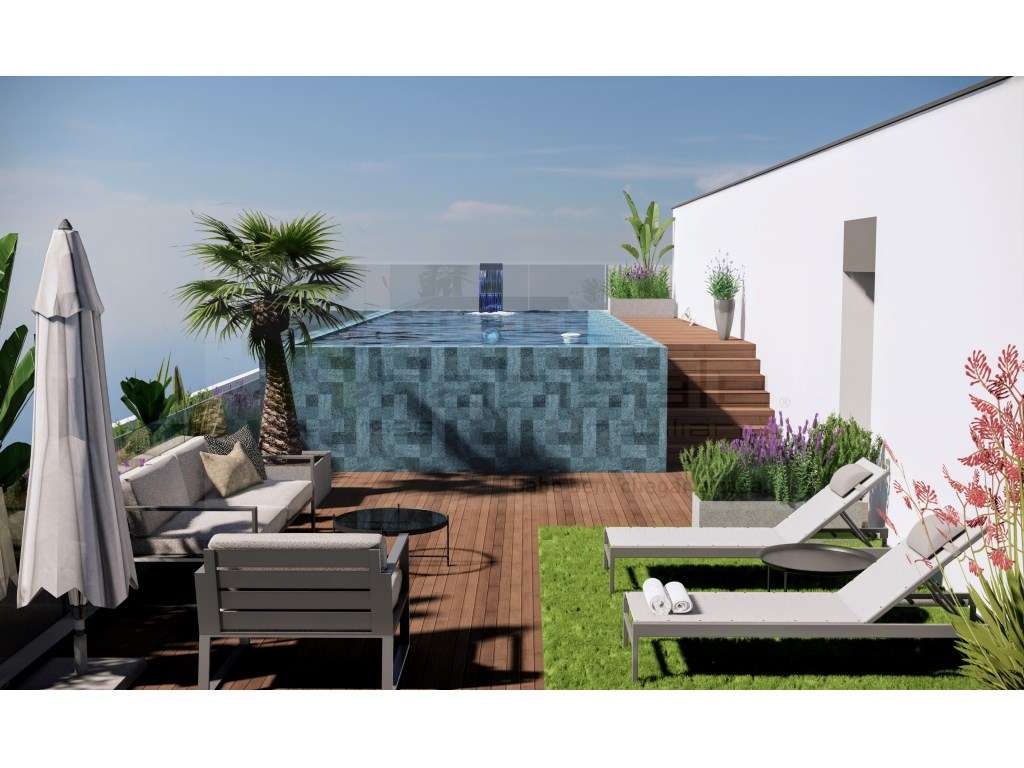 Apartamento T3 com duas suites | Condomínio com Piscina - Loures-17