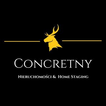 Concretny Nieruchomości & Home Staging Logo