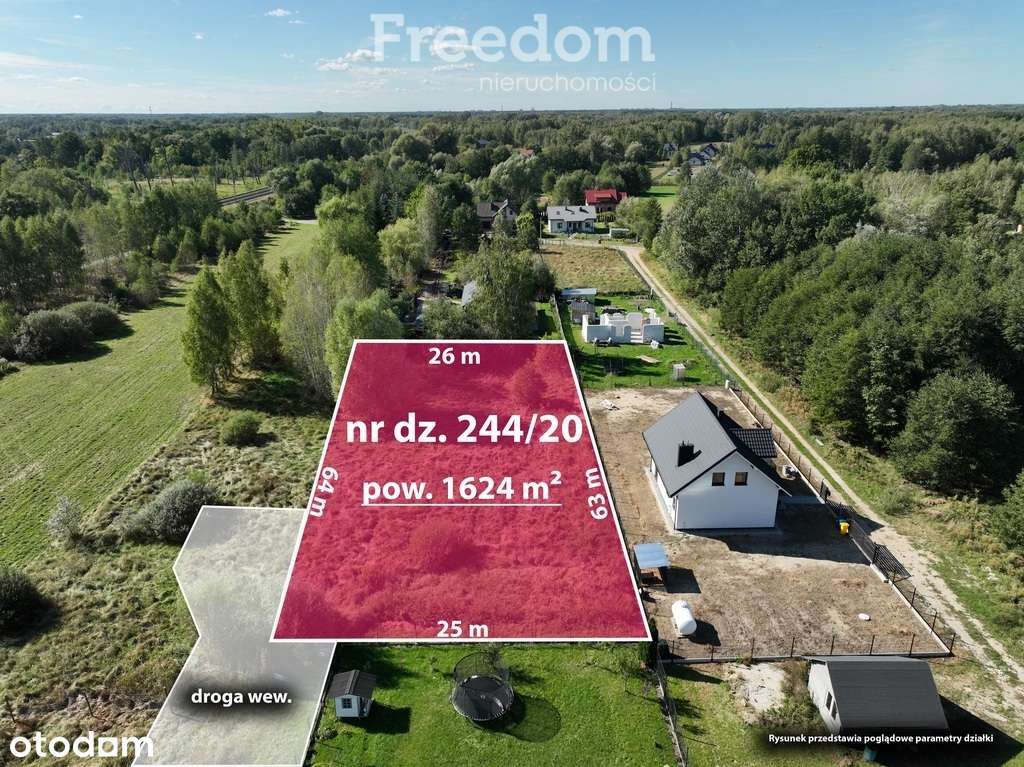 Duża działka niedaleko stacji PKP, mpzp, media - Pełny obrazek: 4/12