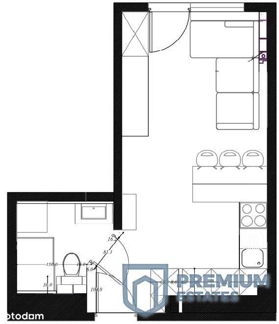 Nowe|Piękne 1-pok mieszkanie ul. Bajeczna|Tramwaj-13