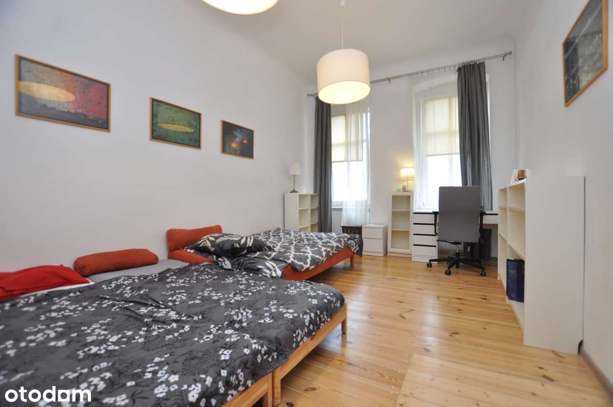 Koło Uniwersytetu - Pełen rozkład, 3 duże pokoje, po remoncie, balkon-11