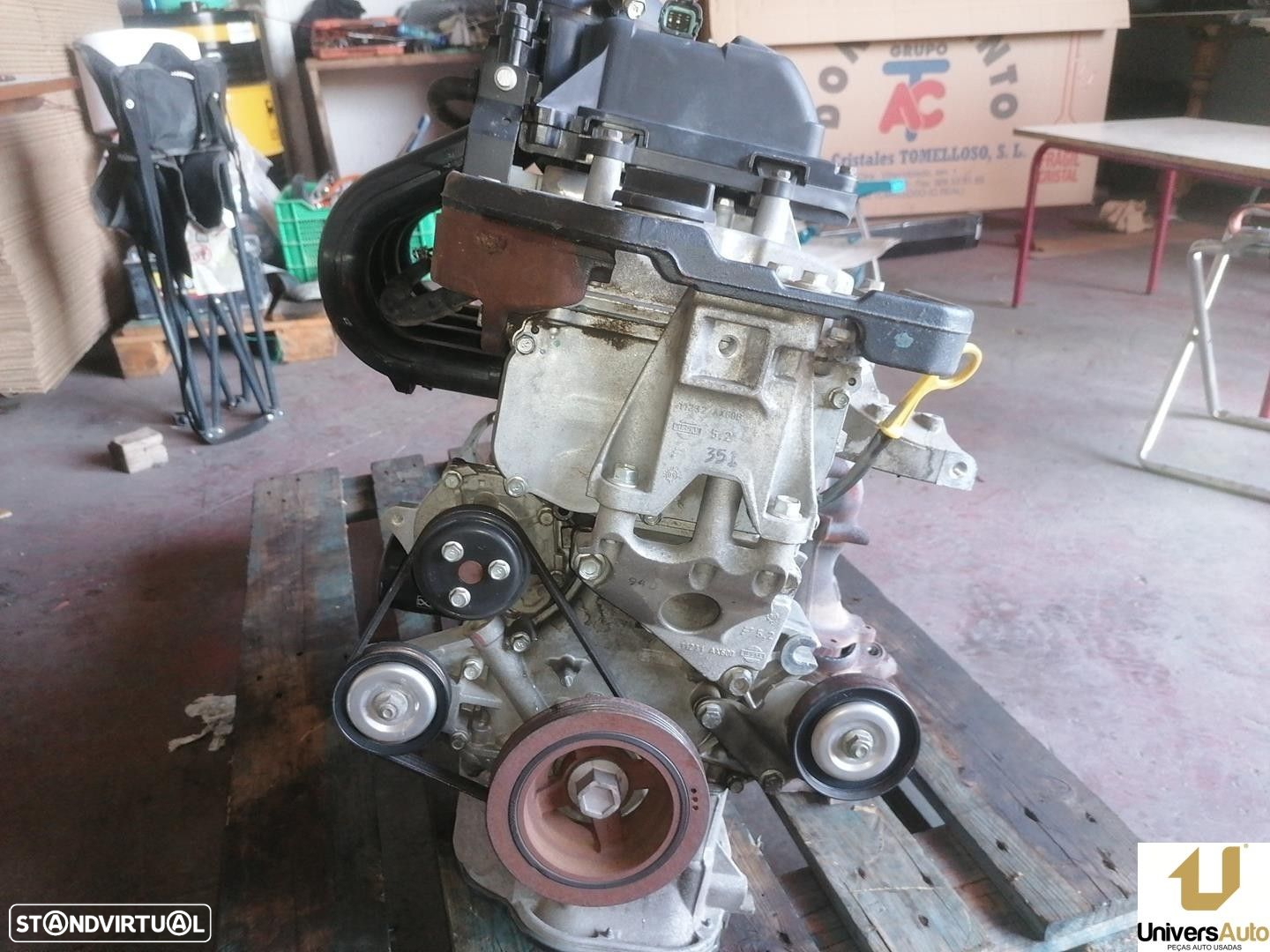 MOTOR COMPLETO NISSAN MICRA III 2010 -CR12DE - 6