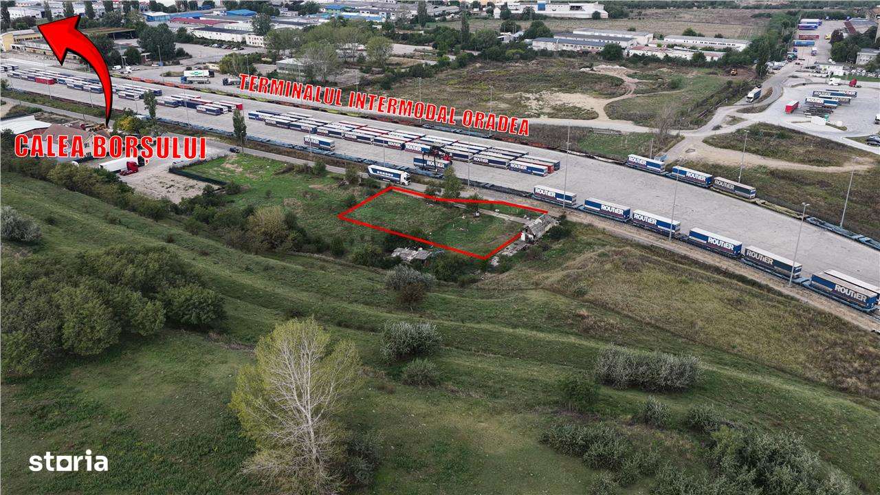 RECO Teren intravilan in Oradea zona industriala vest 2141 mp - Imagine principală: 1/5