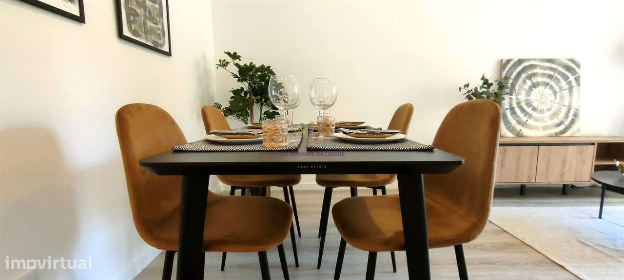 Apartamento T3 remodelado, mobilado e equipado, na melhor localização - Grande imagem: 4/38