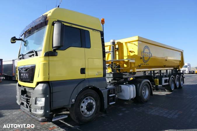 MAN TGS 18.460 / 4X4 / HIDRODRIVE + BODEX / CAMION BASCULANTE 32 M3 - 2