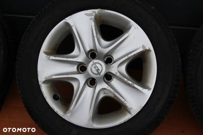 FELGI STALOWE STRUKTURALNE DEKLE OPONY ZIMOWE OPEL ZAFIRA A B ASTRA H MERIVA B VECTRA C SIGNUM R16 205/55 5X110 - 18