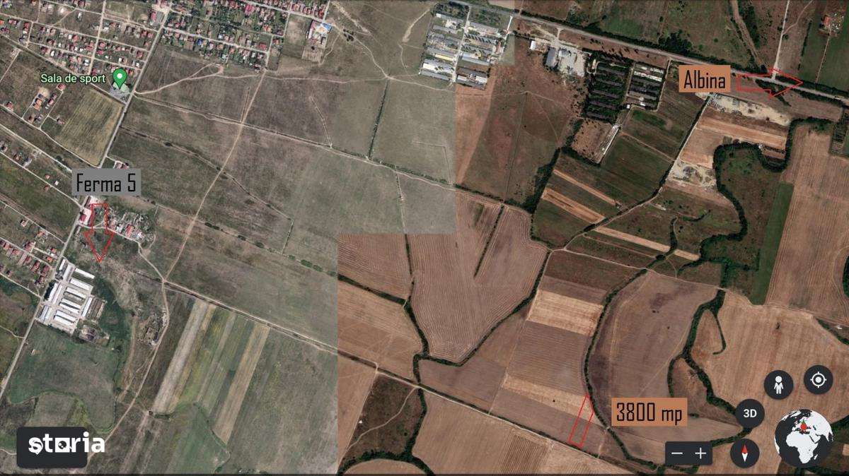 Mosnita Noua - Teren Pentru Investitie - 3800 mp - 18500 Euro - Imagine principală: 4/4