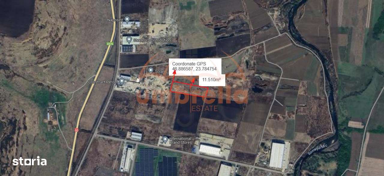 Teren de vanzare Rascruci - Bontida. Intravilan 11.510m² - Imagine principală: 3/3