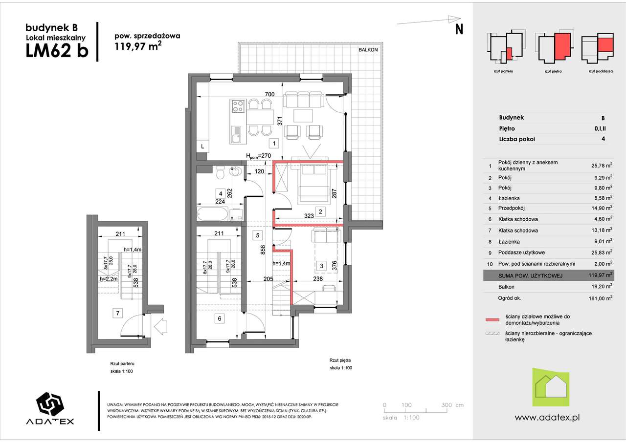 Zielona Podkowa | mieszkanie 62_b - Pełny obrazek: 4/9