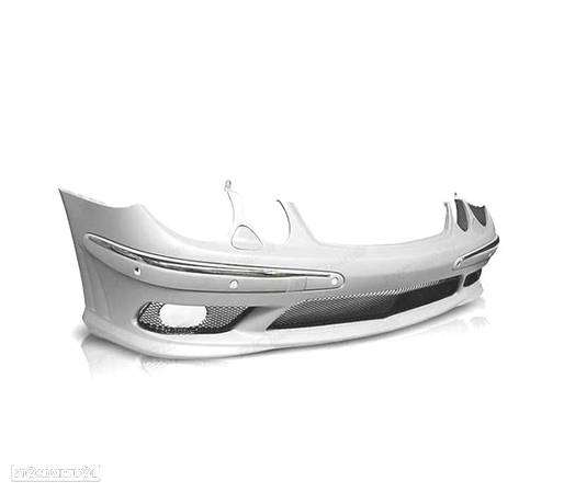 PÁRA-CHOQUES FRONTAL PARA MERCEDES W211 02-06 PDC LOOK AMG + NEVOEIRO - 3