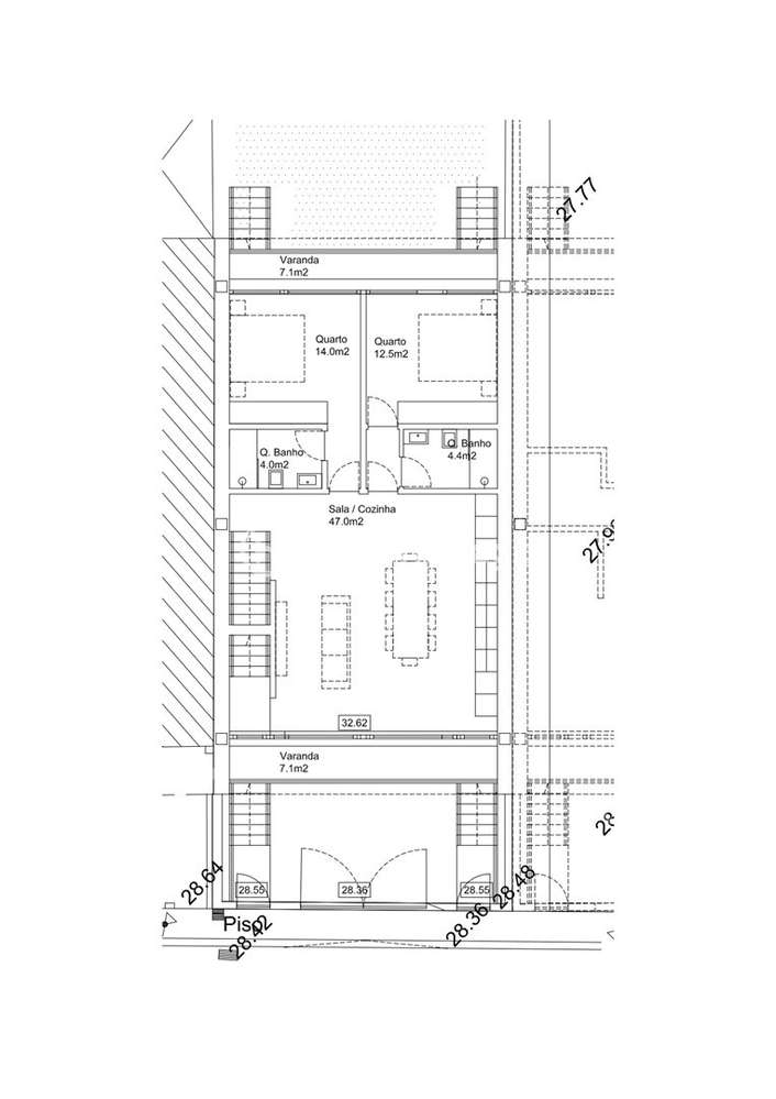 Apartamento T4 duplex com garagem e equipado Arcozelo Barcelos-22