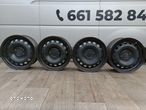 FELGI STALOWE 4x100 R15 6J ET50 Renault Clio 3 Modus Grand Modus Dacia Logan Sandero I Nissan Micra 3 4 - 1