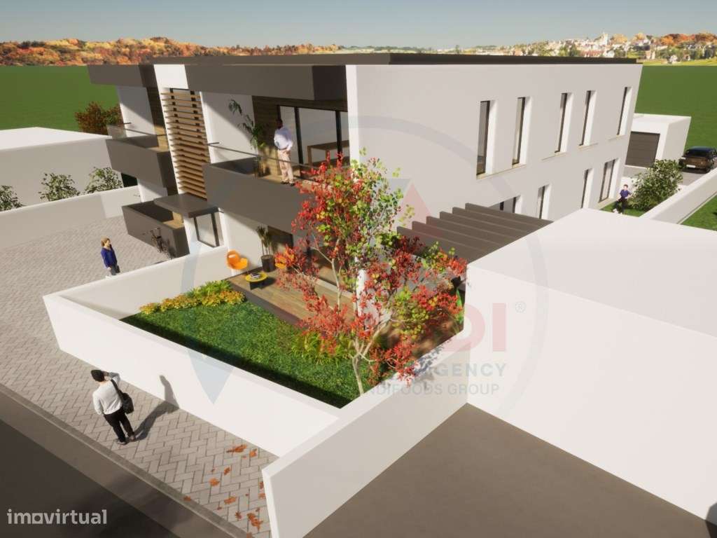 Apartamento T3 em construção, com jardim privado - Grande imagem: 4/17