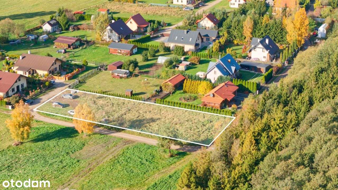 Działka budowlana w Łupkach przy ul. Wrzosowej-3