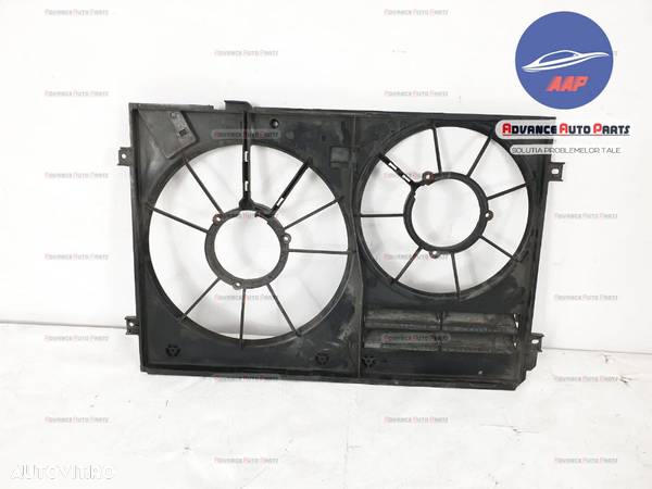 Carcasa gmv electroventilator VW Passat B6 Audi A3 8P Seat Toledo 2.0 tdi original stare buna - 4