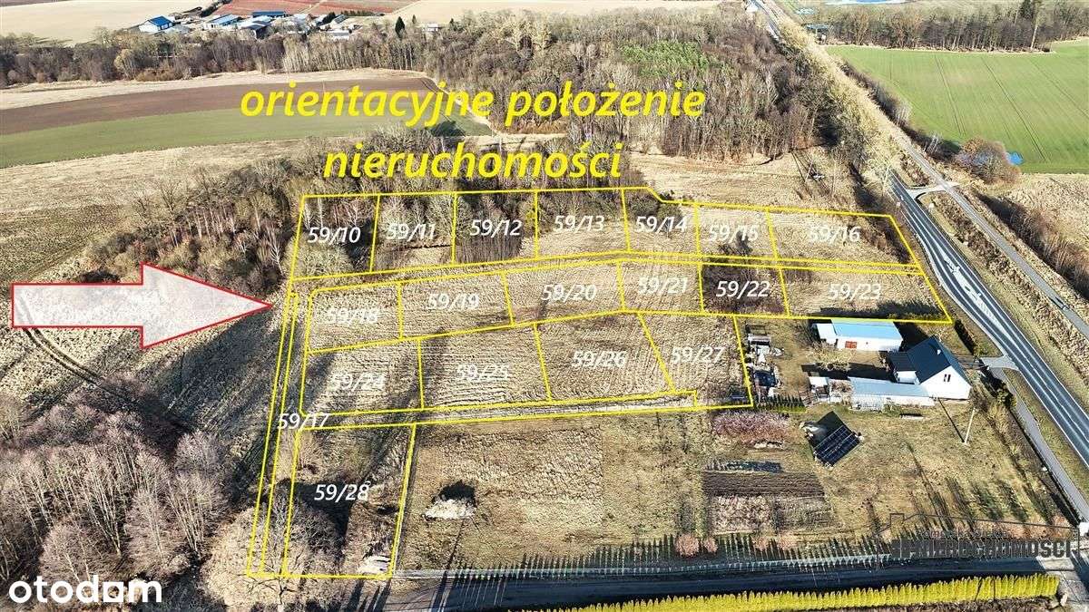 Redło 10 km od Świdwina - działka budowlana na rat-1