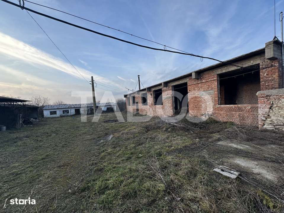 Spatiu industrial 5030 mp cu toate utilitatile acces auto Sat Sercaia - Imagine principală: 3/9