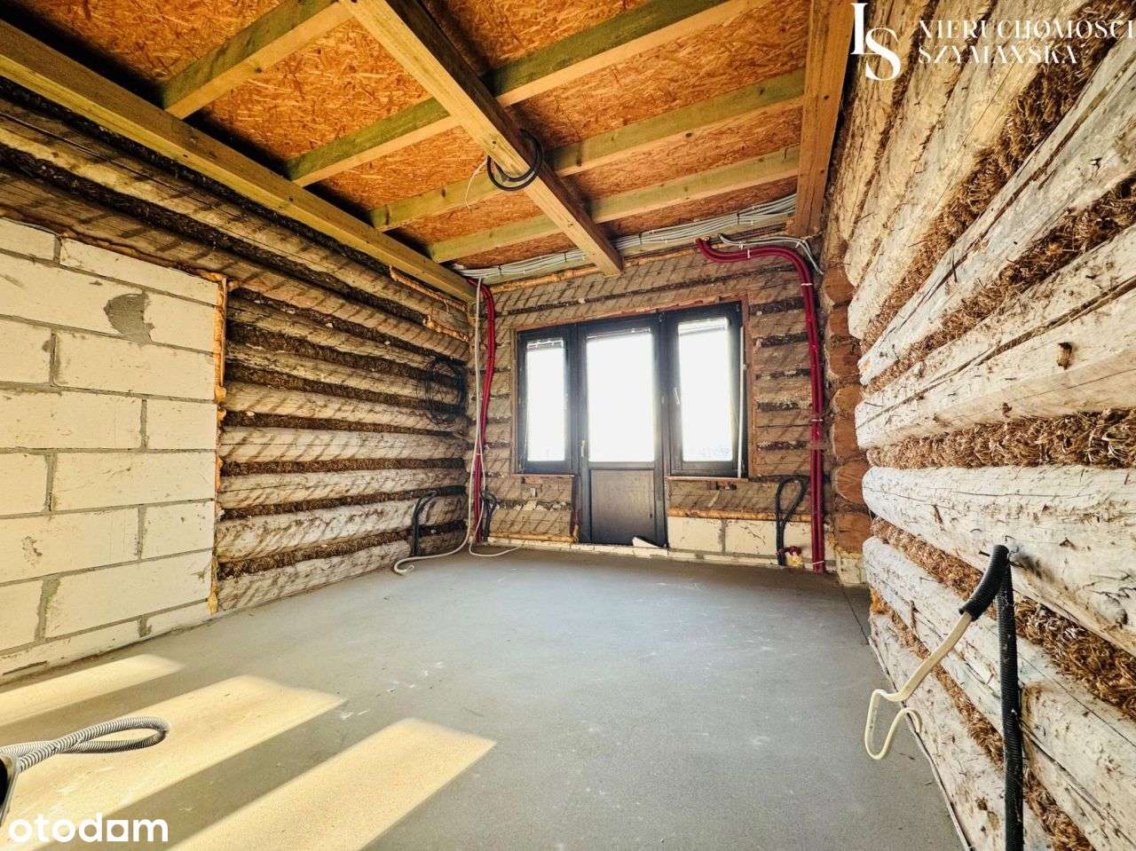 Urokliwy dom z bali z widokiem na Tatry-15