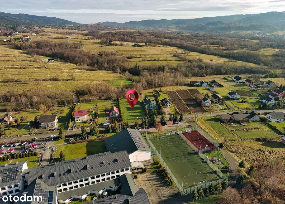 Świetnie położona działka, Beskidy-9