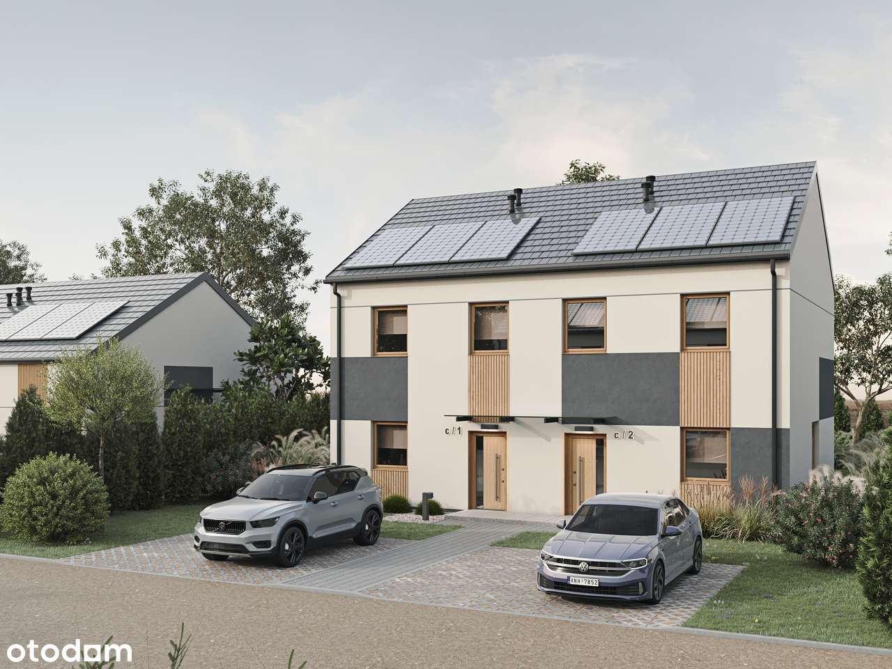 NOWE OSIEDLE| 85 m² | DZIAŁKA 518 m² | ŁOWĘCIN, UL. SZKOLNA