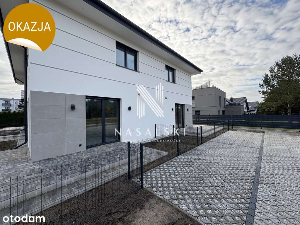 Dom w zabudowie bliźniaczej z ogródkiem i tarasem - Pełny obrazek: 5/9