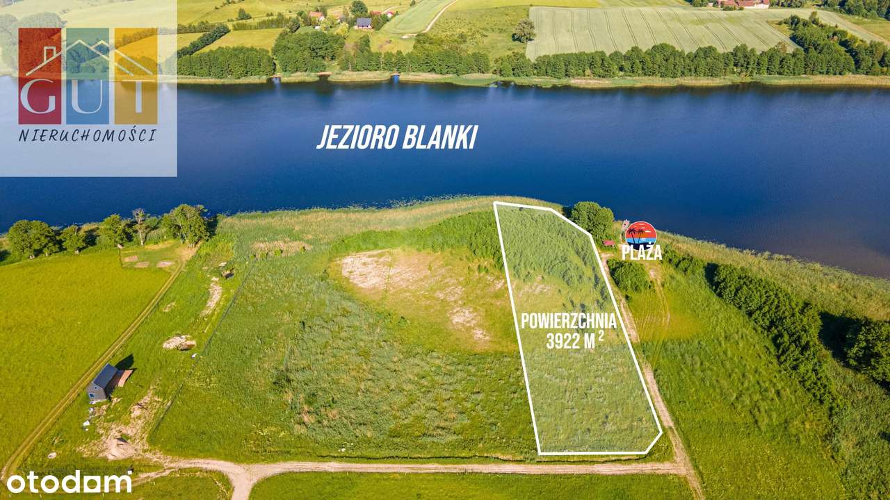 Przepiękna działka z linią brzegową, Jezioro Blanki! - Pełny obrazek: 4/13