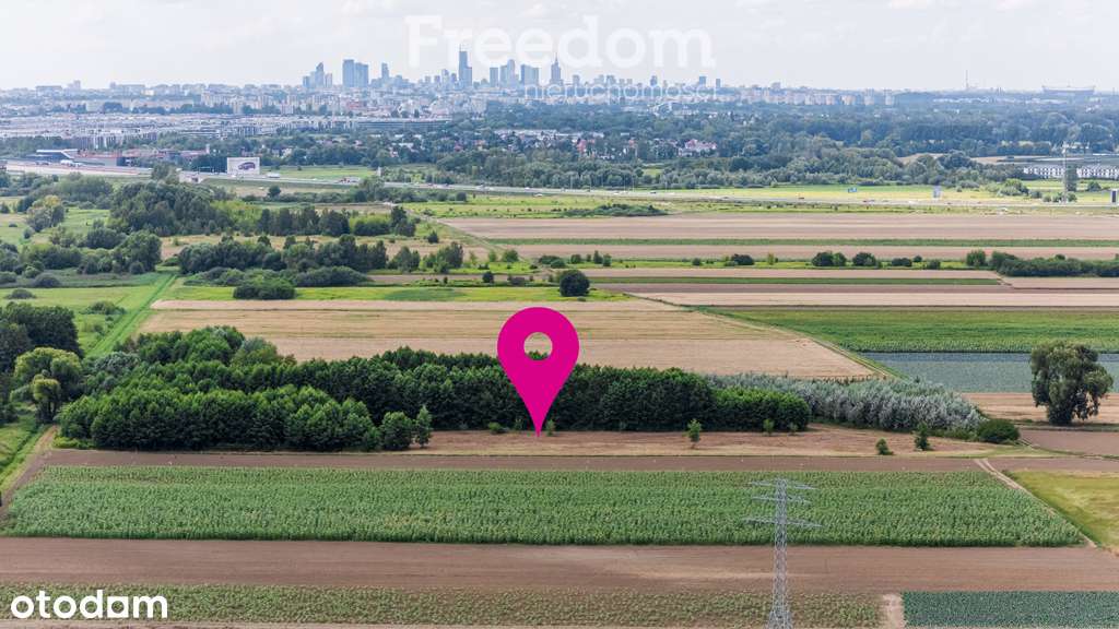 Działka inwestycyjna 7484 mkw Wilanów - Pełny obrazek: 1/11