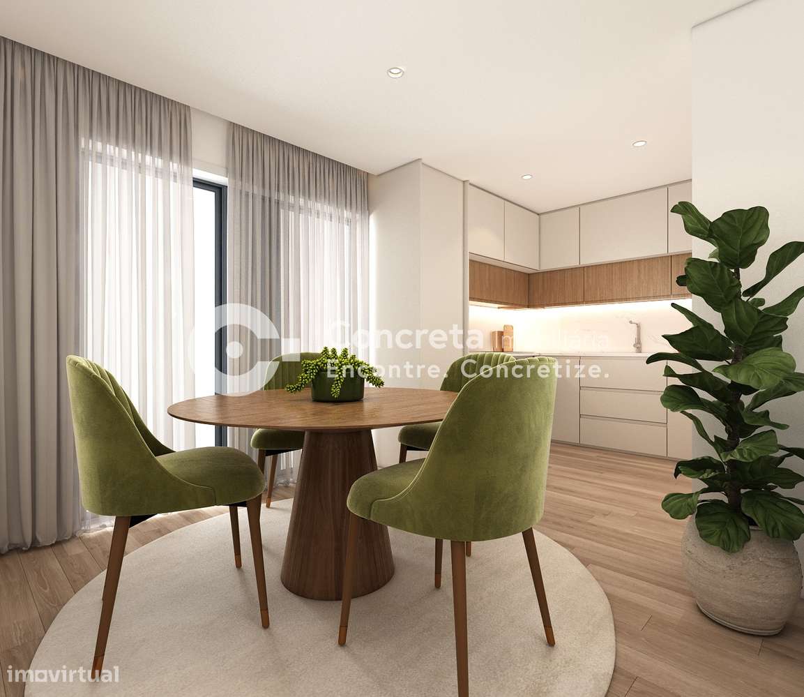 Apartamento T1 novo em Barcelos - Grande imagem: 5/7