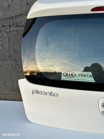 Kia Picanto II klapa bagażnika kompletna - 2