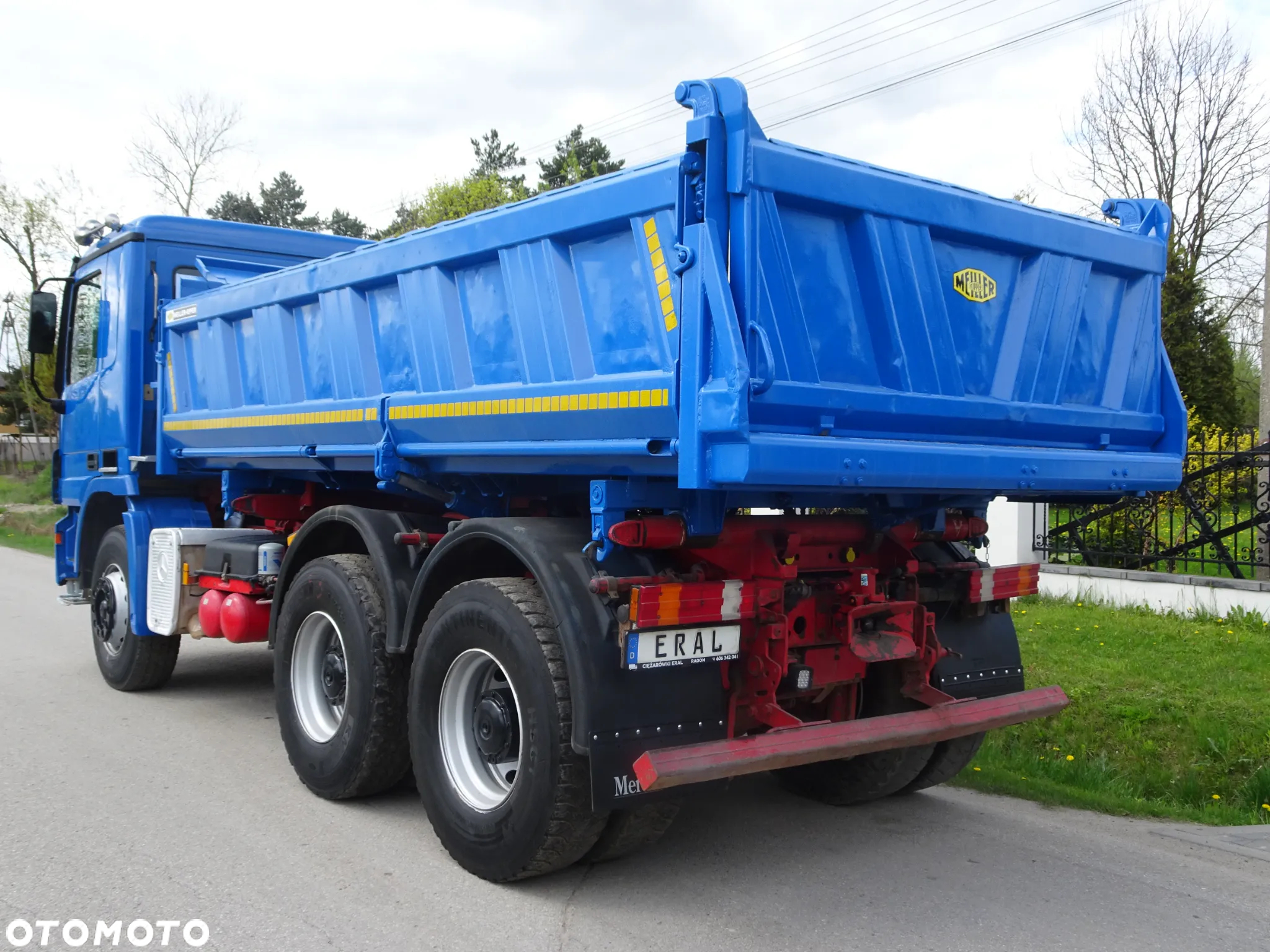 Mercedes-Benz Actros 6x4 2644 Hydroburta Burtmatic wywrotka Meiller kiper trzystronny z Niemiec - 5