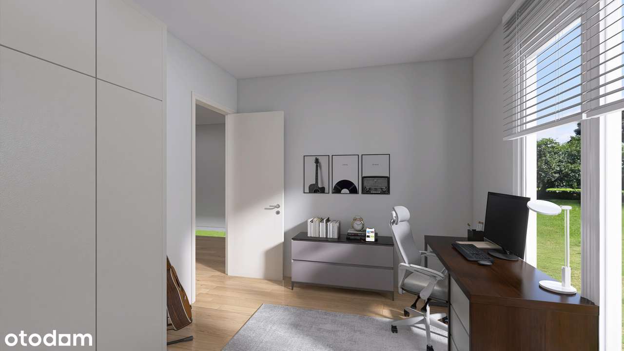 Brwinów, nowy dom z ogrodem - pompa ciepła-12