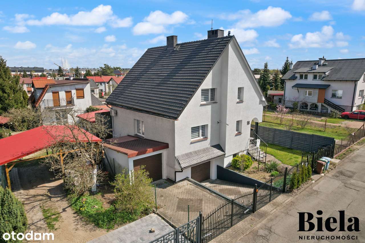 Duży dom wolnostojący 4 sypialnie + salon, garaż, piwnica, Maślice-0