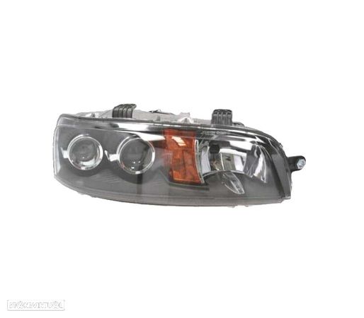 FAROL DIR OPTICAS COM LUZ DE NEVOEIRO PARA FIAT PUNTO 99-03 FUNDO PRETO - 1