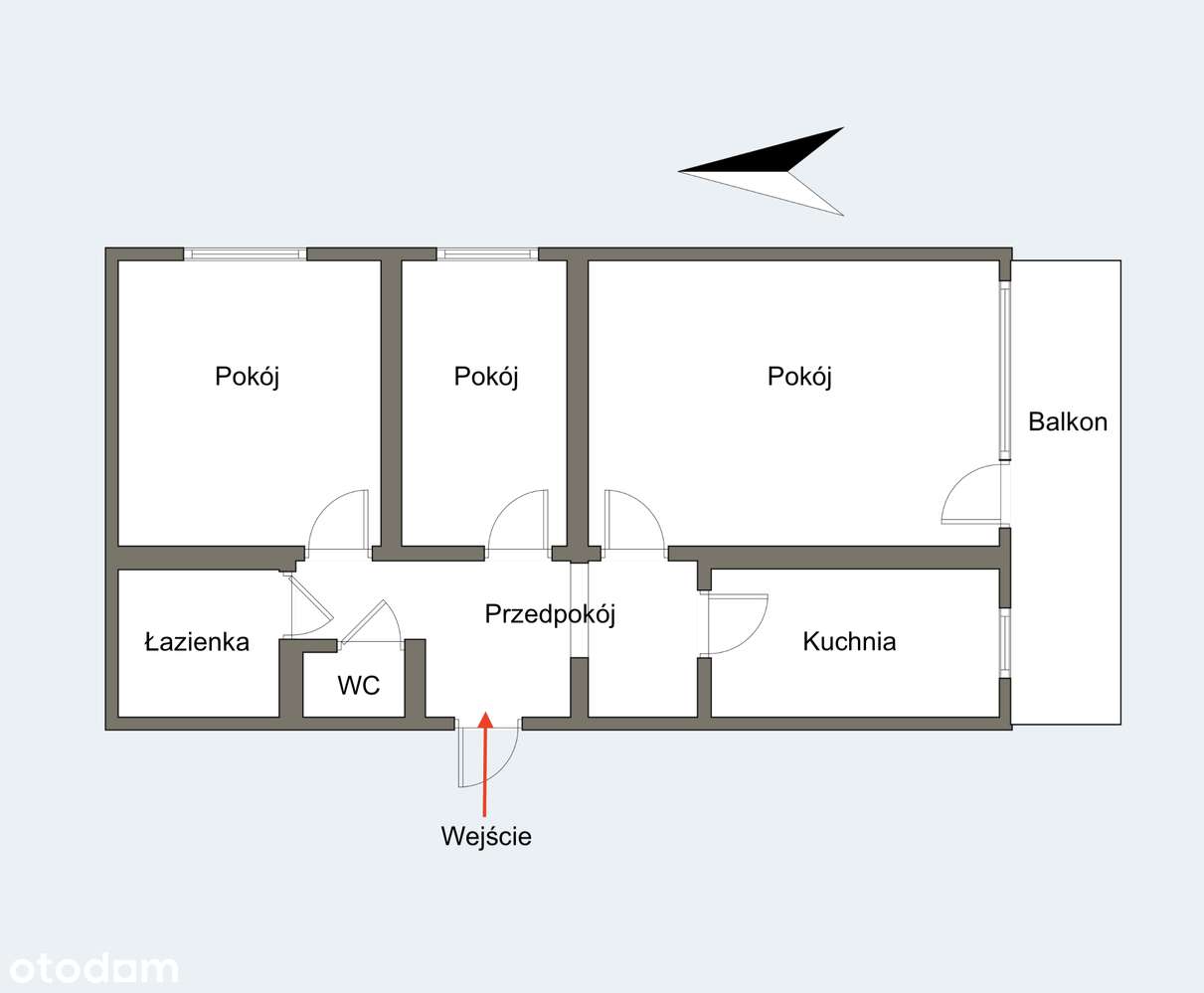 Wchodzisz i mieszkasz! Wyposażone 3 pokoje - Szombierki ul. Mazurska-12